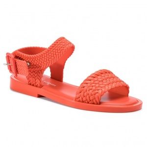 Melissa Mar Salinas Sandal red orange